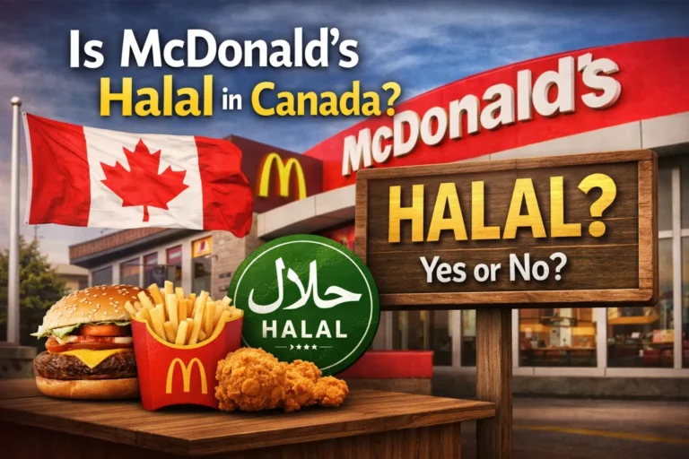 Is McDonald’s Halal in Canada