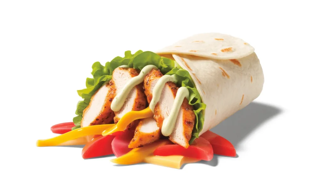 McDonald’s Chicken Menu 11 Best lighter option → Chicken Wrap