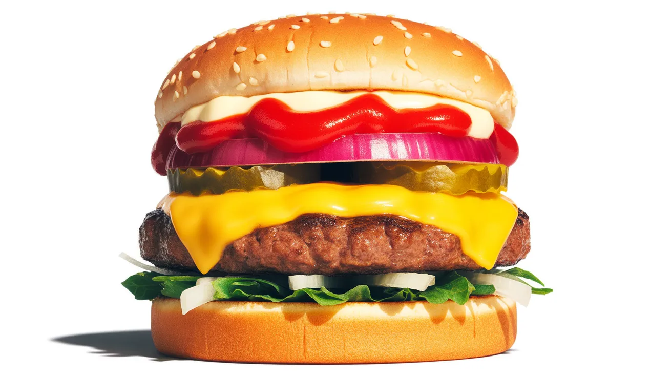 McDonald’s Burger Menu 9 Cheeseburger