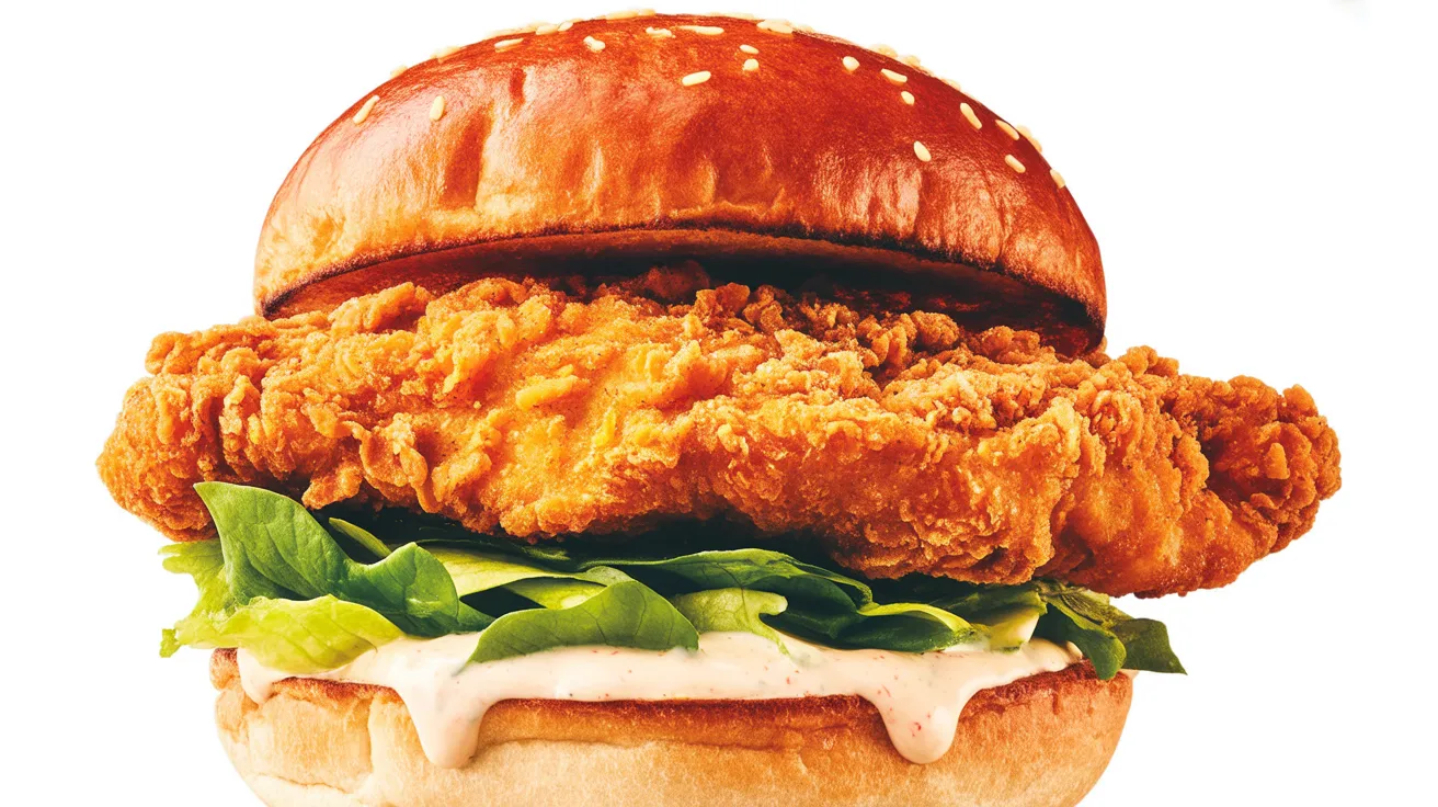 McDonald’s Burger Menu 14 Crispy Chicken Sandwich