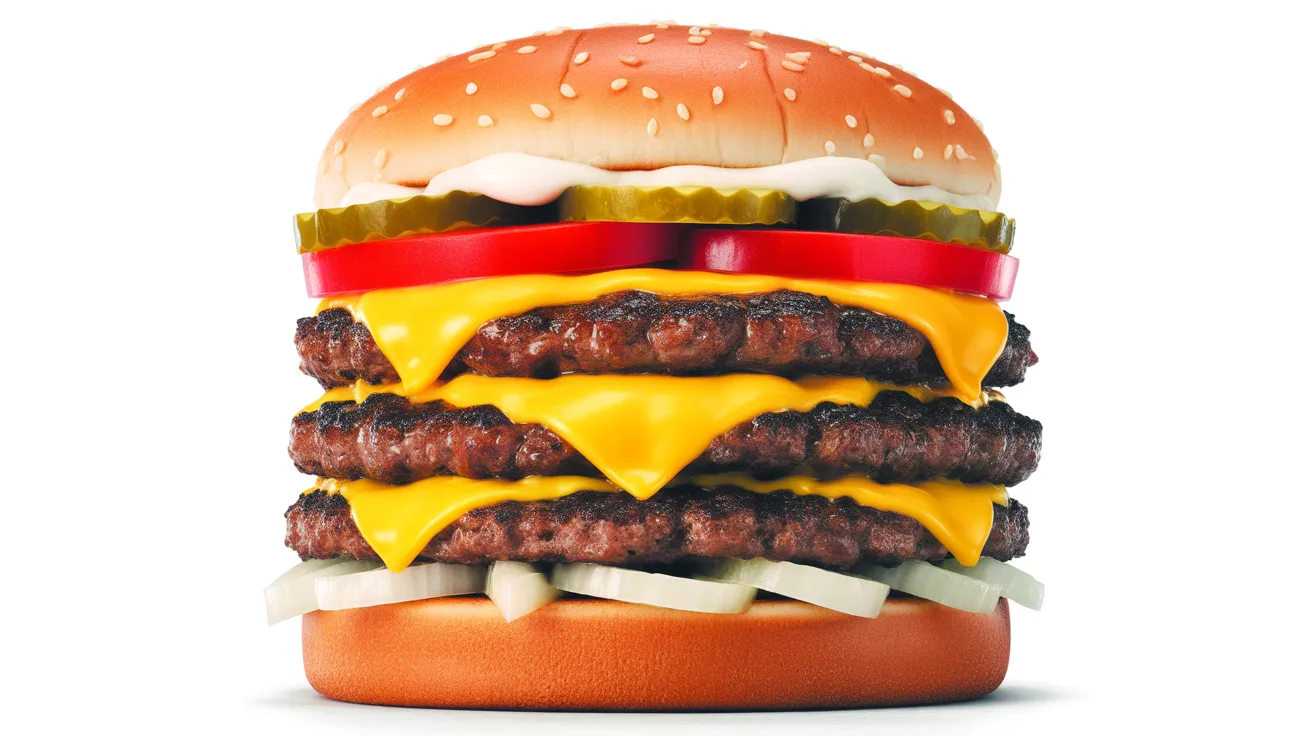 McDonald’s Burger Prices 5 Double Quarter Pounder – highest price, largest portion