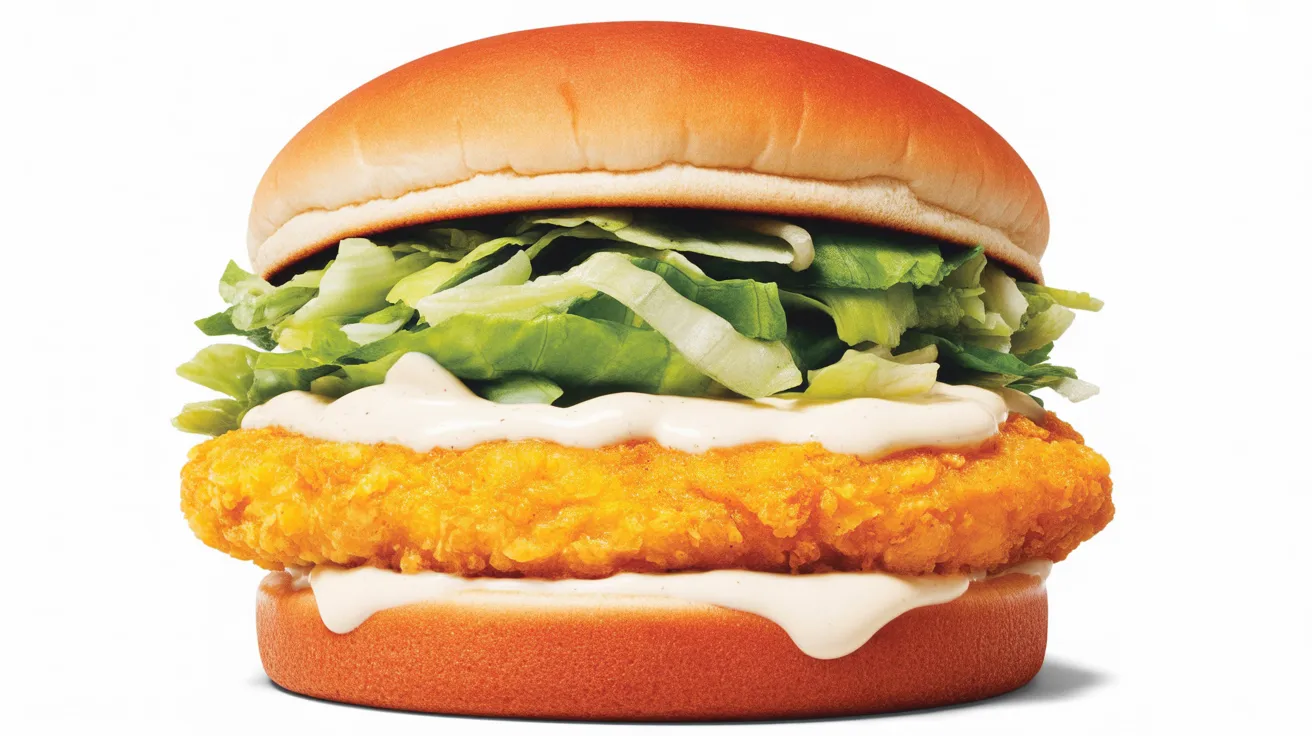 McDonald’s Burger Menu 25 McChicken