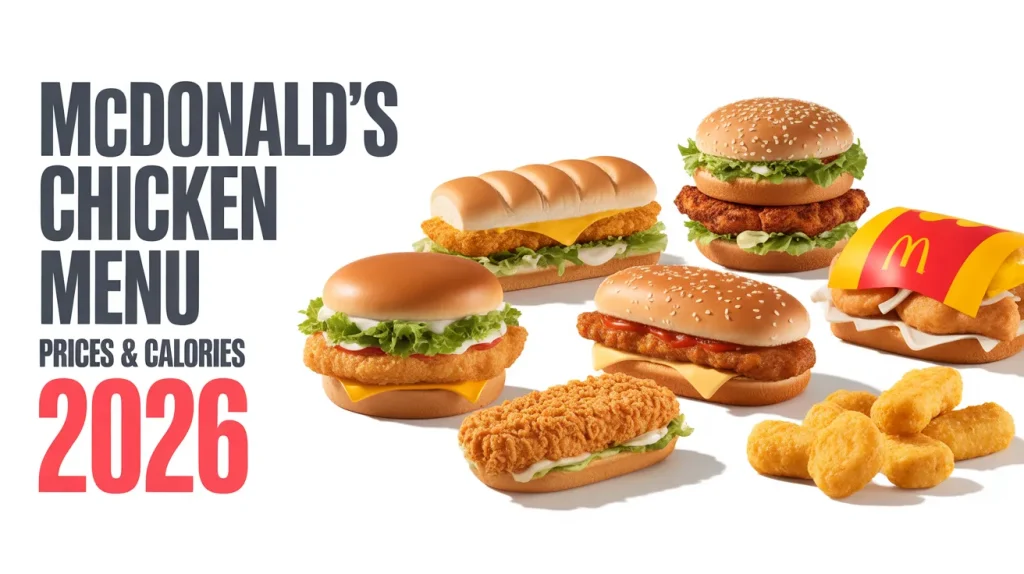 McDonald’s Chicken Menu 1 McDonald’s Chicken Menu