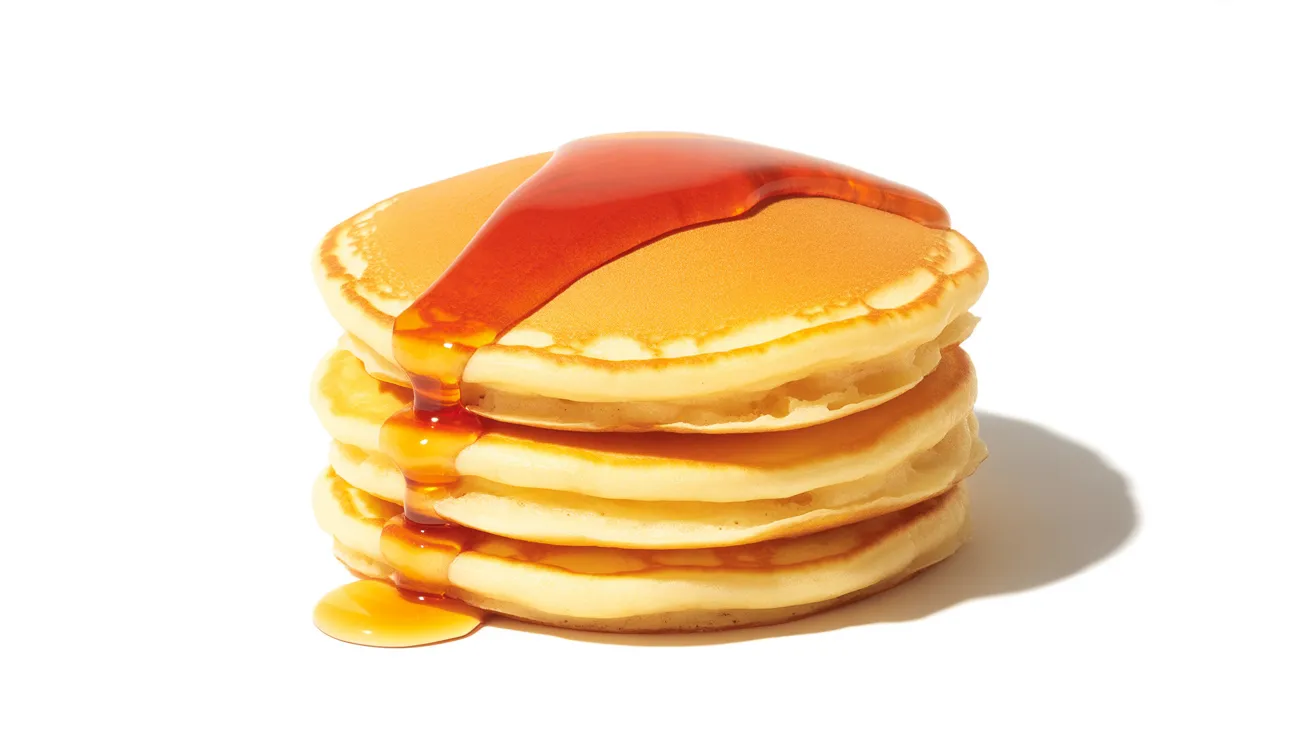 McDonald’s McMuffin Menu 15 Pancakes (Hotcakes) → higher calories and less protein