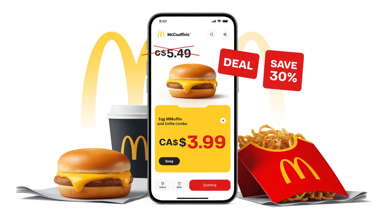 McDonald’s Breakfast Deals 2 App-based discounts