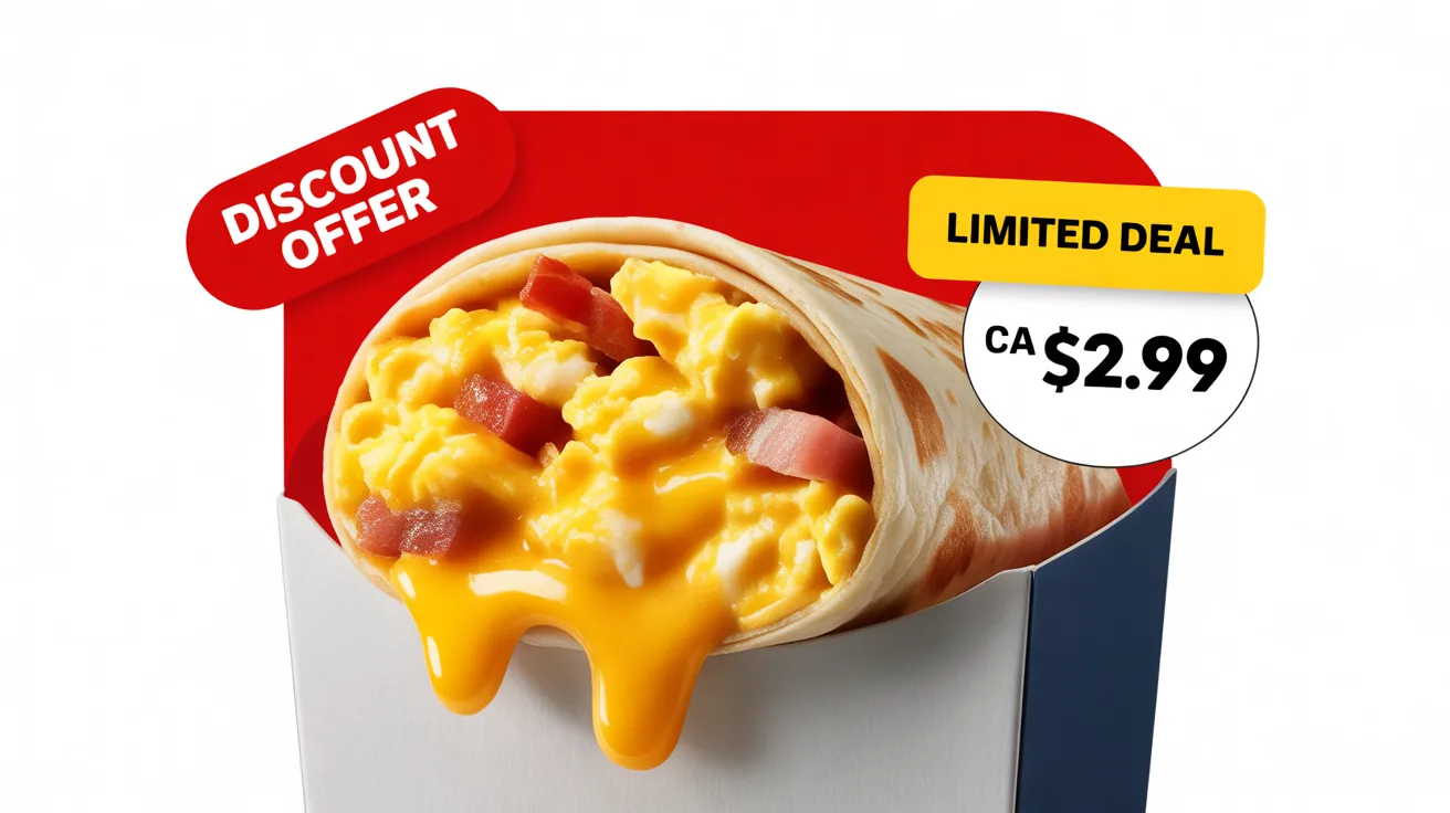 McDonald’s Breakfast Deals 10 Breakfast burrito discounts