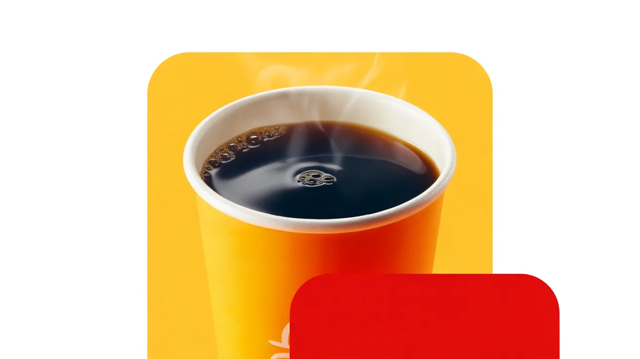 Egg McMuffin 8 Coffee or soft drink