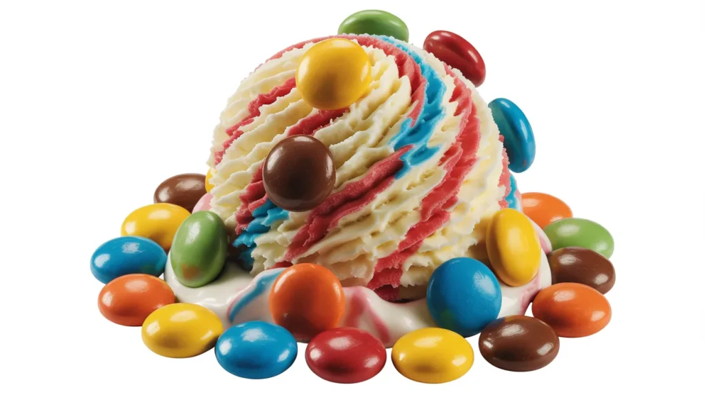 McDonald’s McFlurry Menu 3 Colourful Candy Coated Chocolate