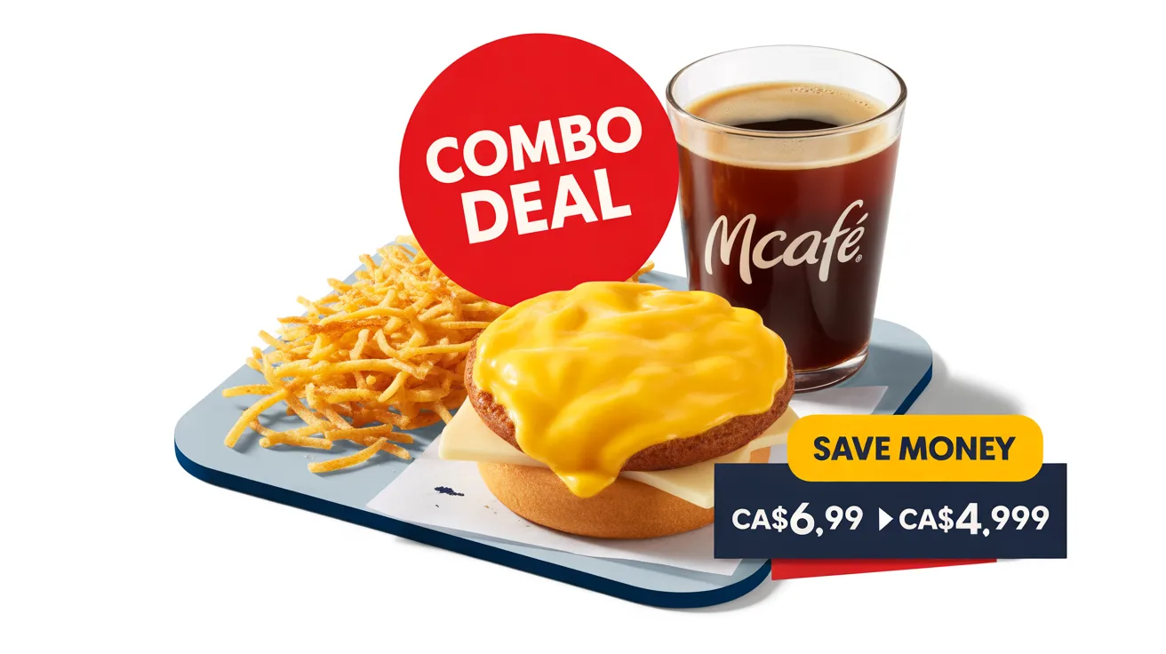 McDonald’s Breakfast Deals 5 Discounted breakfast combos