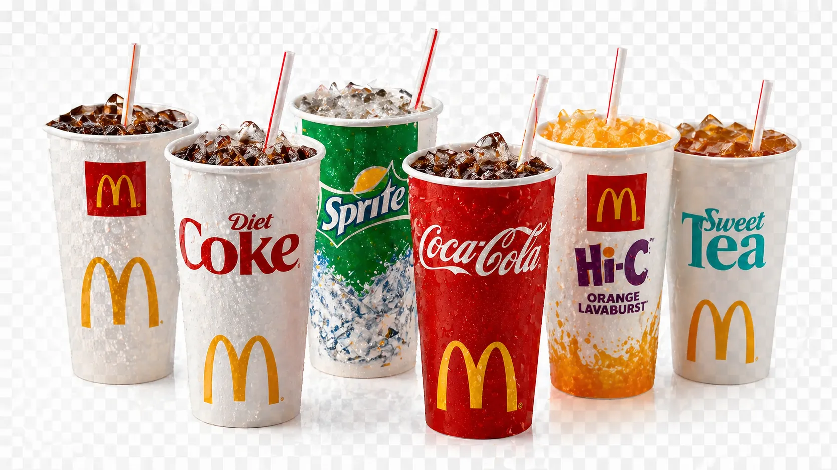 McDonald’s Family Meals 10 Drinks