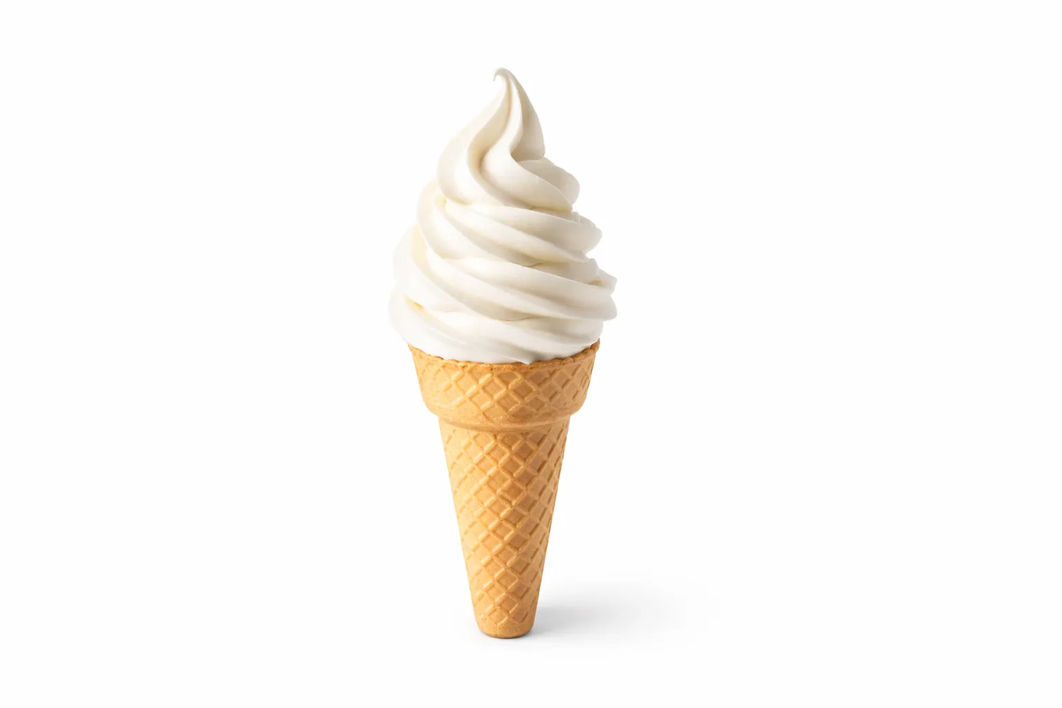 McDonald’s Desserts Menu 4 Vanilla soft serve in cone