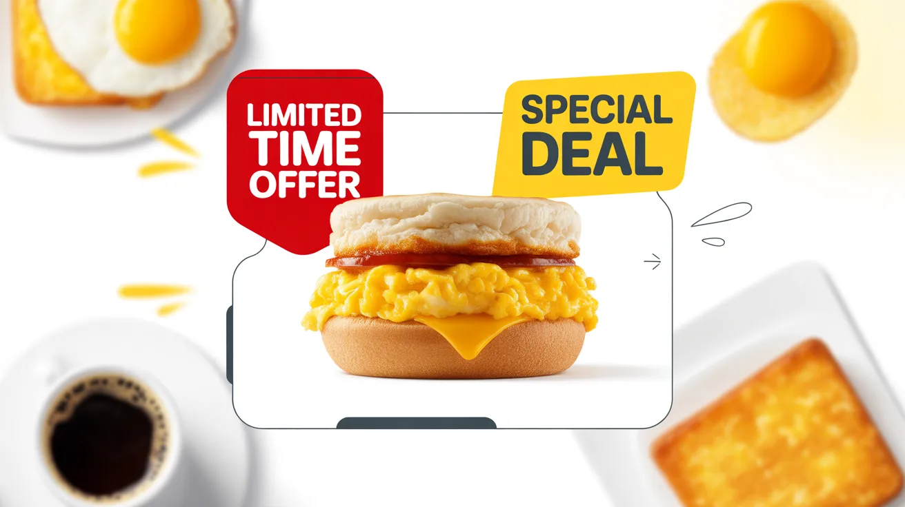 McDonald’s Breakfast Deals 4 Limited-time offers