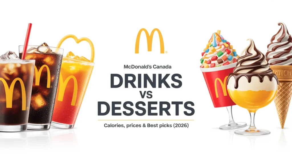 McDonald’s Drinks vs Desserts 1 McDonald’s Drinks vs Desserts