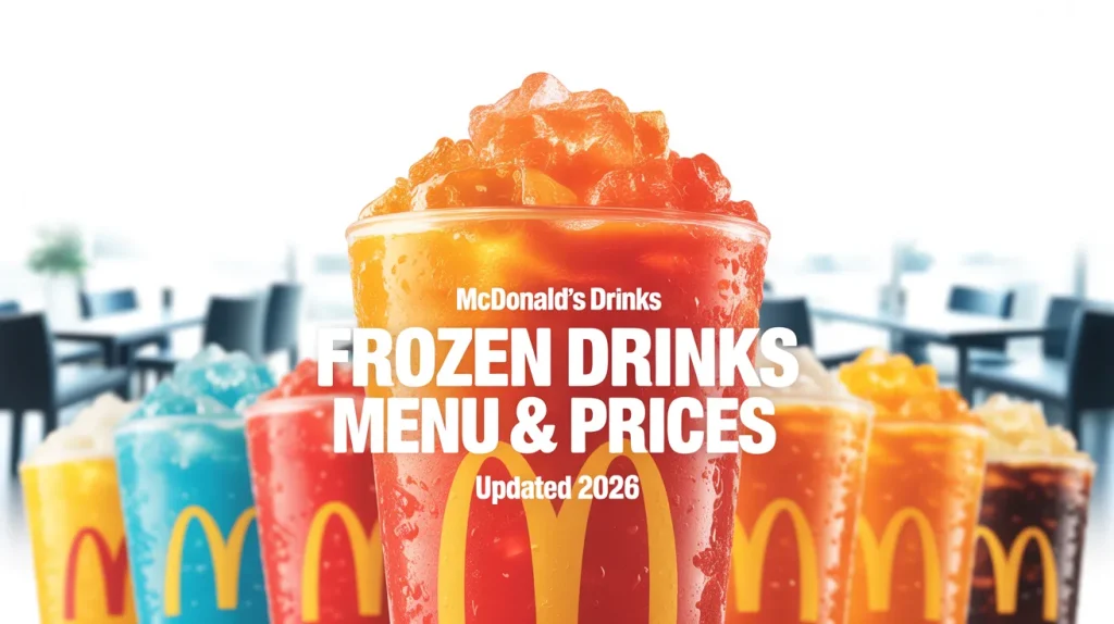 McDonald’s Frozen Drinks 1 McDonald’s Frozen Drinks