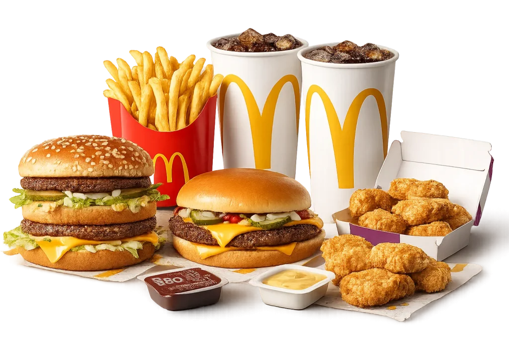McDonald’s Family Meals 16 Mixed burger nuggets meal
