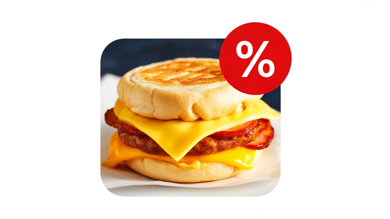 McDonald’s Breakfast Deals 17 Percentage discounts