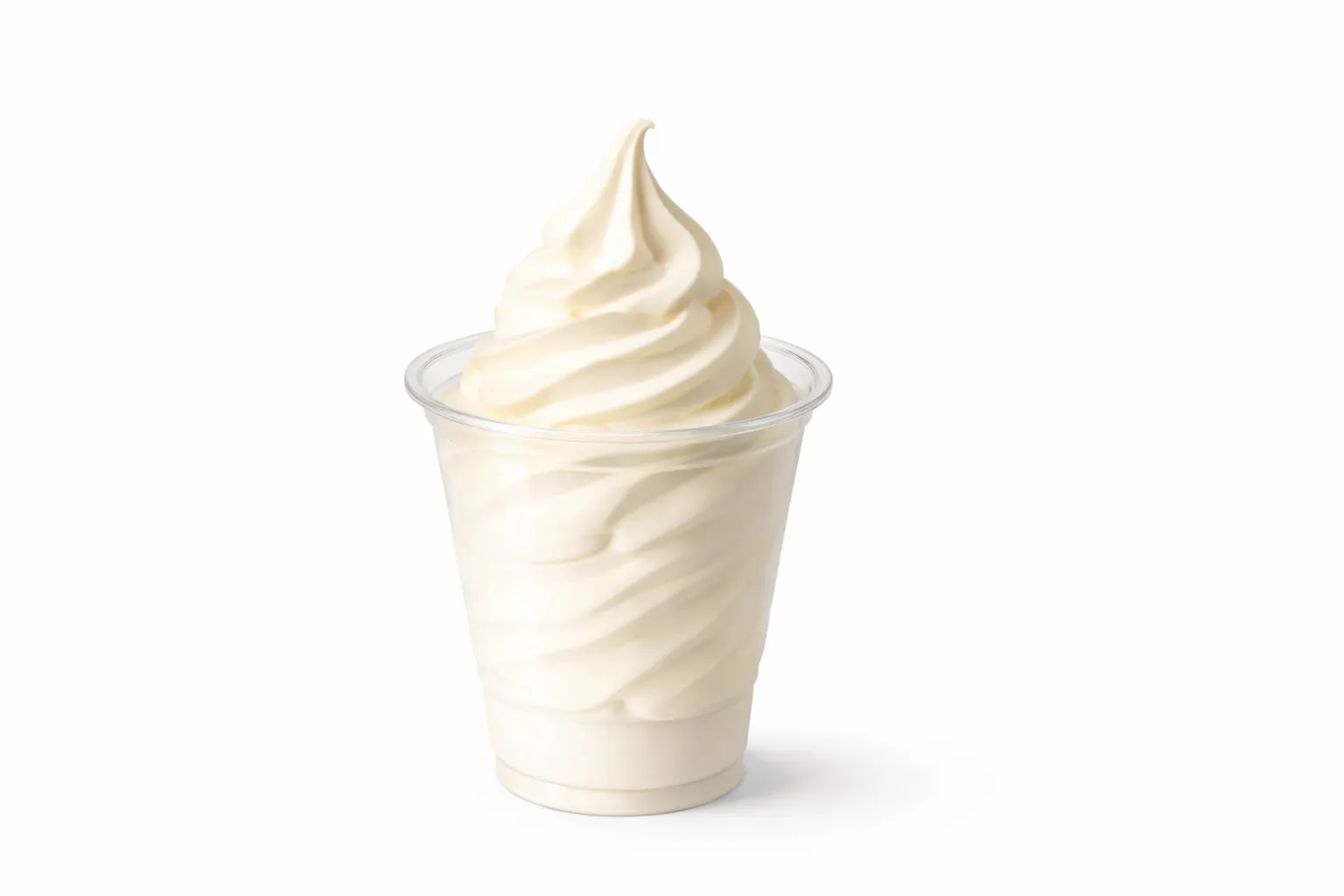 McDonald’s Sundae Menu 4 Plain Vanilla Sundae