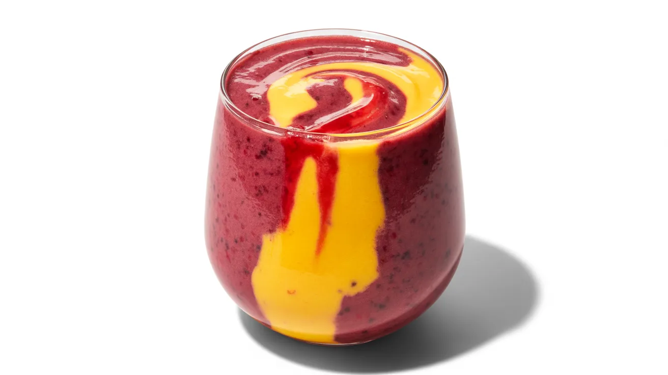 McDonald’s Smoothies Menu 4 Seasonal Smoothies