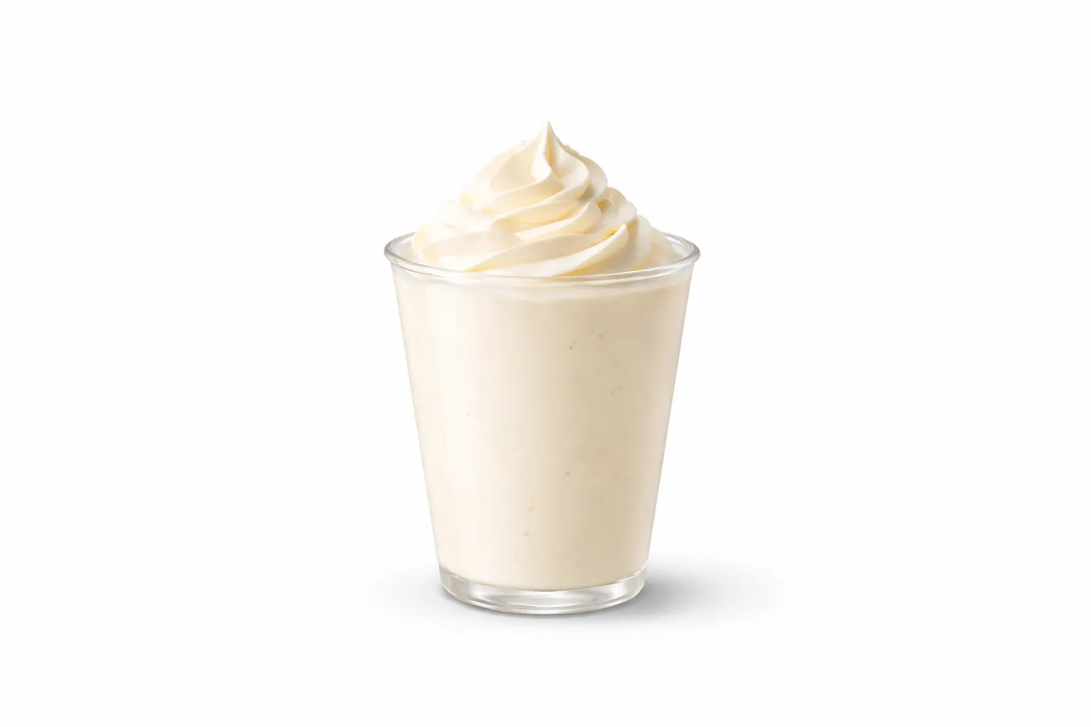 McDonald’s Milkshakes Menu 6 Small Vanilla