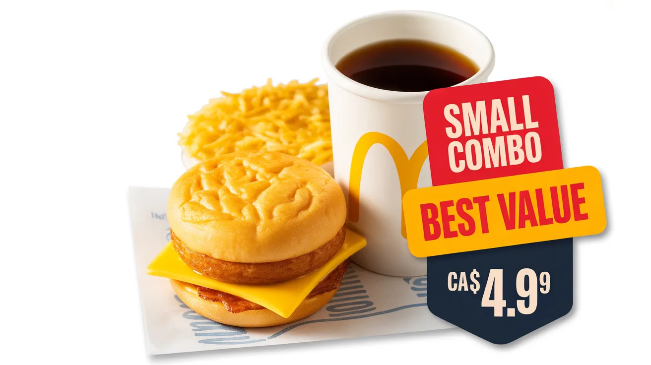 McDonald’s Breakfast Deals 11 Small combo promotions