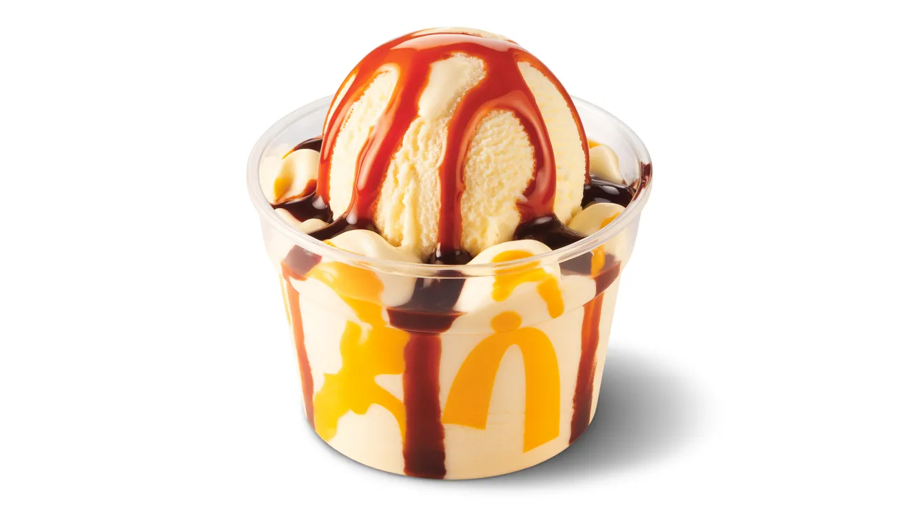 McDonald’s Drinks vs Desserts 8 Sundae