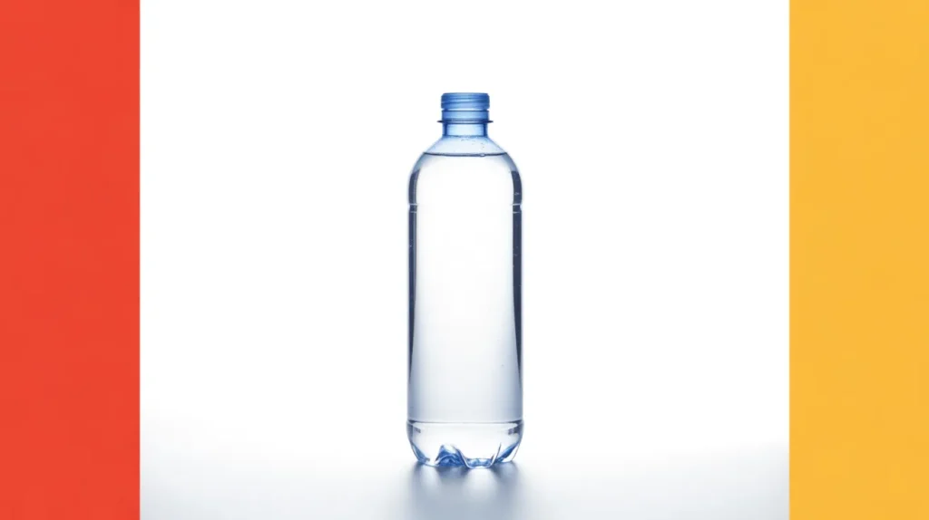 McDonald’s Family Meals 20 Clear bottle filled with water