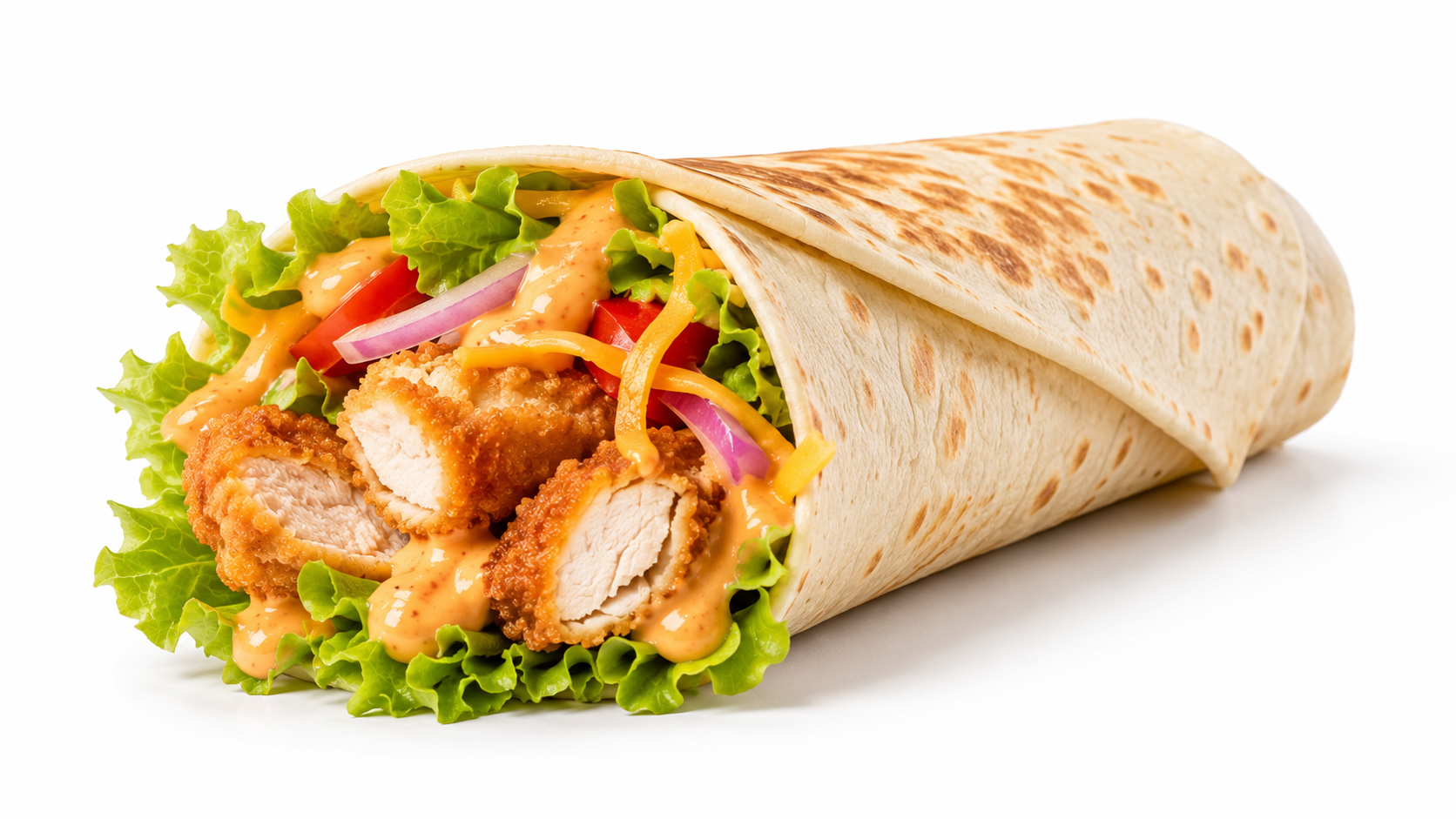 McDonald’s Wrap of the Day: Today’s Wrap, Price & Calories Guide 2 Creamy Chipotle Chicken McWrap, crispy