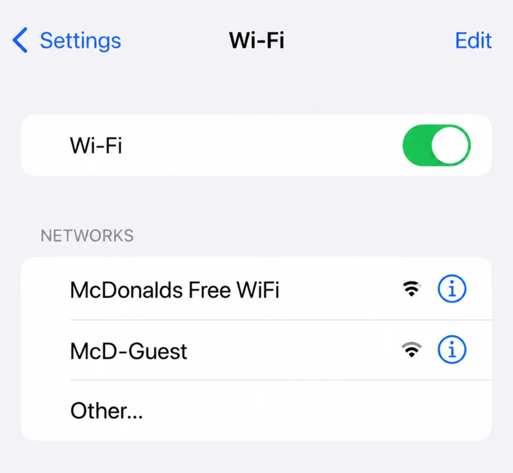McDonald’s Free WiFi: How to Connect, Login & Troubleshoot 2 McDonald’s Free WiFi