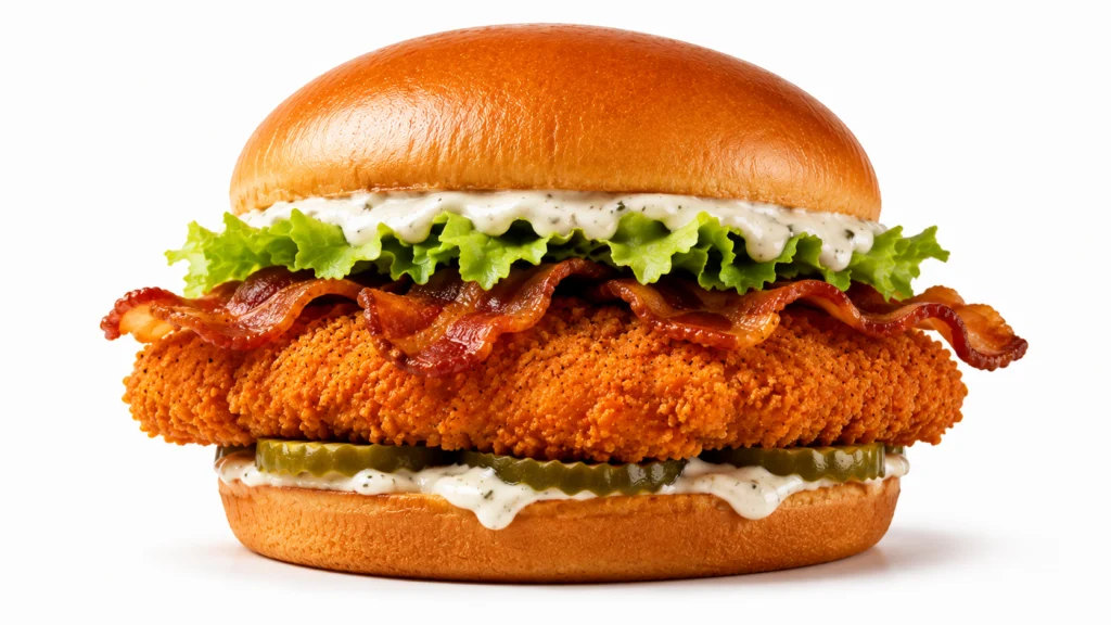 McDonald’s McCrispy Chicken Sandwich: Price, Calories & Full Guide 4 Bacon Ranch McCrispy