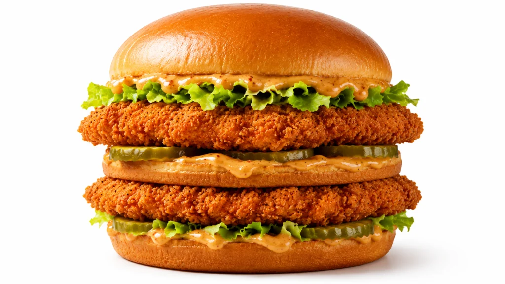 McDonald’s McCrispy Chicken Sandwich: Price, Calories & Full Guide 3 Double McCrispy
